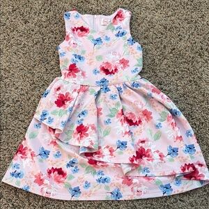 Wonder Nation Pink and Red A-Line Sundress
